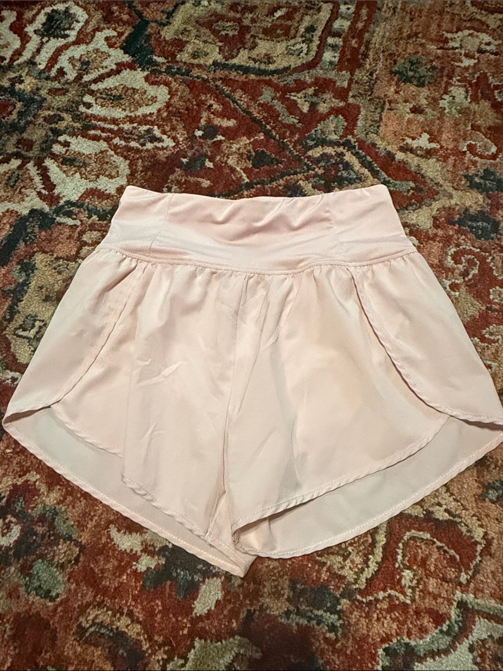 Love Tree Light Pink Athletic Skort with Wide Waistband